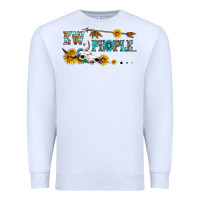 White ew people with cross Premium Sweatshirt - HRA Design Shop
