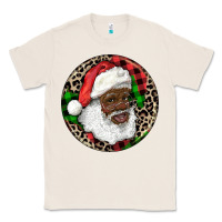Natural Afro Santa Christmas Classic Tee - RanaPortraitStore