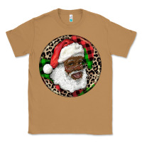 Toasted Coconut Afro Santa Christmas Classic Tee - RanaPortraitStore