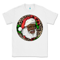 White Afro Santa Christmas Classic Tee - RanaPortraitStore