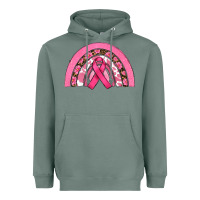 Sage breast cancer rainbow Heavyweight Hoodie - RanaPortraitStore