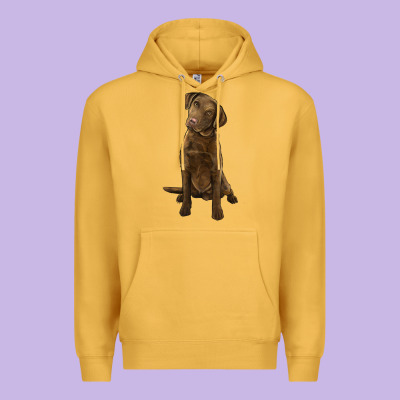 Chesapeake Bay Retriever Premium Hoodie Designed By Lillyallendesigns