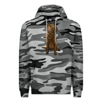 Slate Camo chesapeake bay retriever Premium Hoodie - LillyAllenDesigns