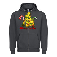 Smoke merry christmas lacrosse Zipper Hoodie - RanaPortraitStore