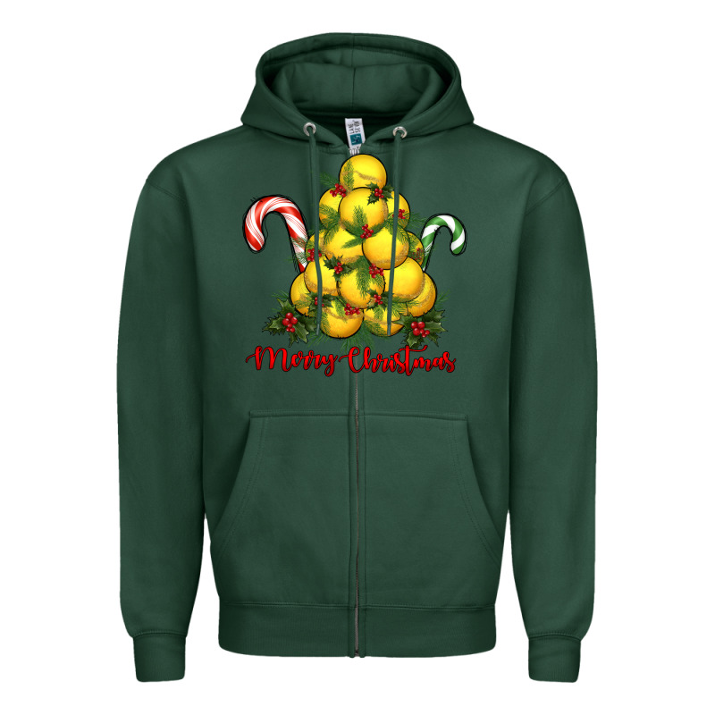 Merry Christmas Lacrosse Zipper Hoodie by RanaPortraitStore | Teevron