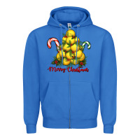True Royal merry christmas lacrosse Zipper Hoodie - RanaPortraitStore