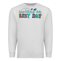 Dove Grey waiting on rest day Premium Sweatshirt - HRA Design Shop