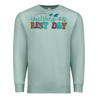 Seafoam waiting on rest day Premium Sweatshirt - HRA Design Shop