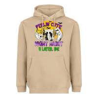 Mushroom Feeling Cute Might Haunt U Later Heavyweight Hoodie - texasbilliewilder