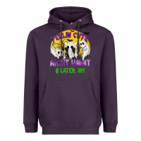 Plum Feeling Cute Might Haunt U Later Heavyweight Hoodie - texasbilliewilder