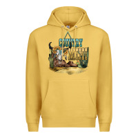Antique Gold country mini Premium Hoodie - NancyCooperArtShop