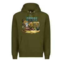 Army Green country mini Premium Hoodie - NancyCooperArtShop