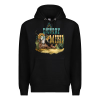 Black country mini Premium Hoodie - NancyCooperArtShop