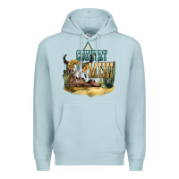 Blue Mist country mini Premium Hoodie - NancyCooperArtShop