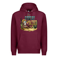Burgundy country mini Premium Hoodie - NancyCooperArtShop