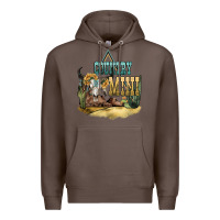 Coffee country mini Premium Hoodie - NancyCooperArtShop