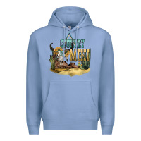 Colony Blue country mini Premium Hoodie - NancyCooperArtShop