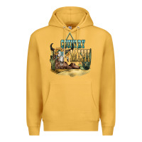 Mustard country mini Premium Hoodie - NancyCooperArtShop