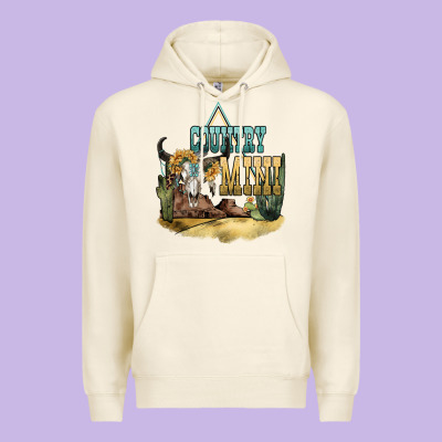 Country Mini Premium Hoodie Designed By Nancycooperartshop