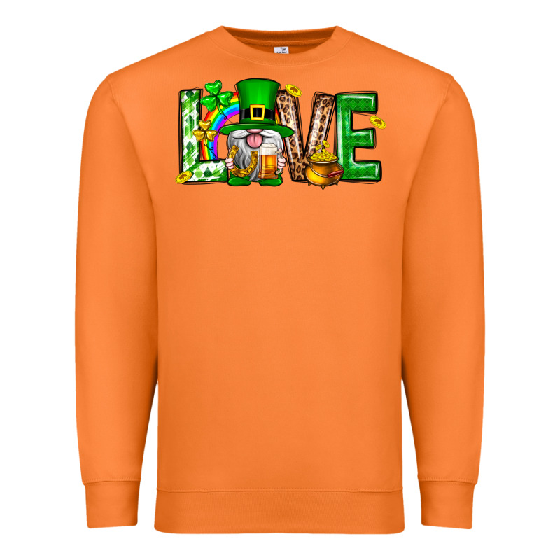 Love St. Patricks Day Premium Sweatshirt by Neo Western | Teevron