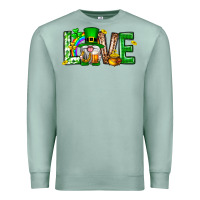 Seafoam Love st. patricks day Premium Sweatshirt - Neo Western