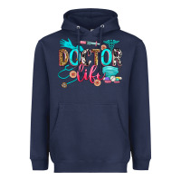 Navy doctor life Heavyweight Hoodie - Zillion Design Studio