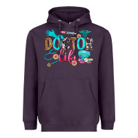 Plum doctor life Heavyweight Hoodie - Zillion Design Studio