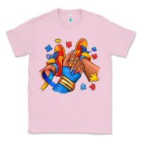 Bubblegum Pink Autism afro girl sneakers Classic Tee - RanaPortraitStore