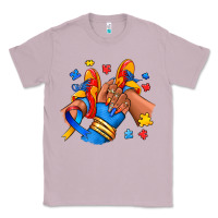 Lilac Autism afro girl sneakers Classic Tee - RanaPortraitStore
