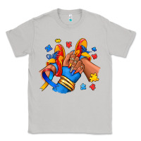 Moon Dust Autism afro girl sneakers Classic Tee - RanaPortraitStore