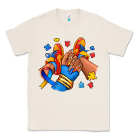Natural Autism afro girl sneakers Classic Tee - RanaPortraitStore