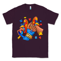Plum Autism afro girl sneakers Classic Tee - RanaPortraitStore