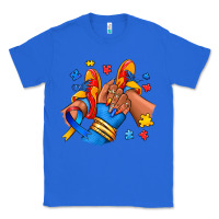True Royal Autism afro girl sneakers Classic Tee - RanaPortraitStore
