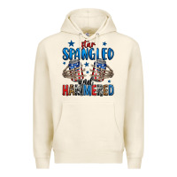 Tofu star spangled and hammered skeleton hand Premium Hoodie - Jasminsmagicworld