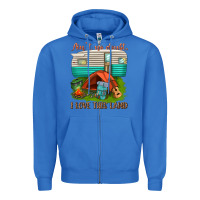 True Royal ain t no doubt i love this land Zipper Hoodie - texasbilliewilder