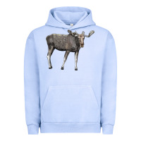 Pigment Grape Ice Moose Buck Deer Urban Hoodie - LillyAllenDesigns
