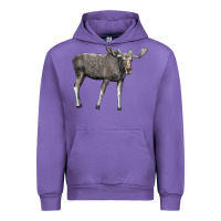 Tulip Moose Buck Deer Urban Hoodie - LillyAllenDesigns