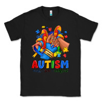 Black Autism accept love understand afro girl sneakers Classic Tee - RanaPortraitStore