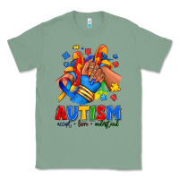 Sage Autism accept love understand afro girl sneakers Classic Tee - RanaPortraitStore