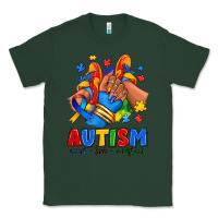 Sports Green Autism accept love understand afro girl sneakers Classic Tee - RanaPortraitStore