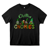Black st patricks day gnomes Heavy Core Tee - CowhideDigitalArt