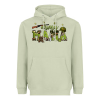 Matcha army mama Heavyweight Hoodie - Zillion Design Studio