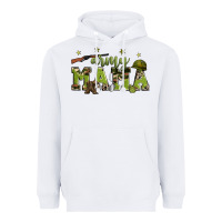 Army Mama Heavyweight Hoodie | Teevron