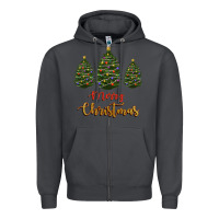 Smoke merry christmas trees Zipper Hoodie - RanaPortraitStore