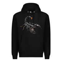 Black scorpion Premium Hoodie - LillyAllenDesigns