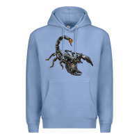 Colony Blue scorpion Premium Hoodie - LillyAllenDesigns
