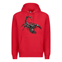 Red scorpion Premium Hoodie - LillyAllenDesigns
