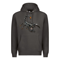 Smoke scorpion Premium Hoodie - LillyAllenDesigns