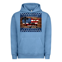 Pigment Pebble Blue god bless america american flag tumbler Urban Hoodie - Jasminsmagicworld