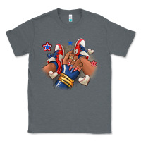 Charcoal Heather Baseball afro girl sneakers Classic Tee - RanaPortraitStore